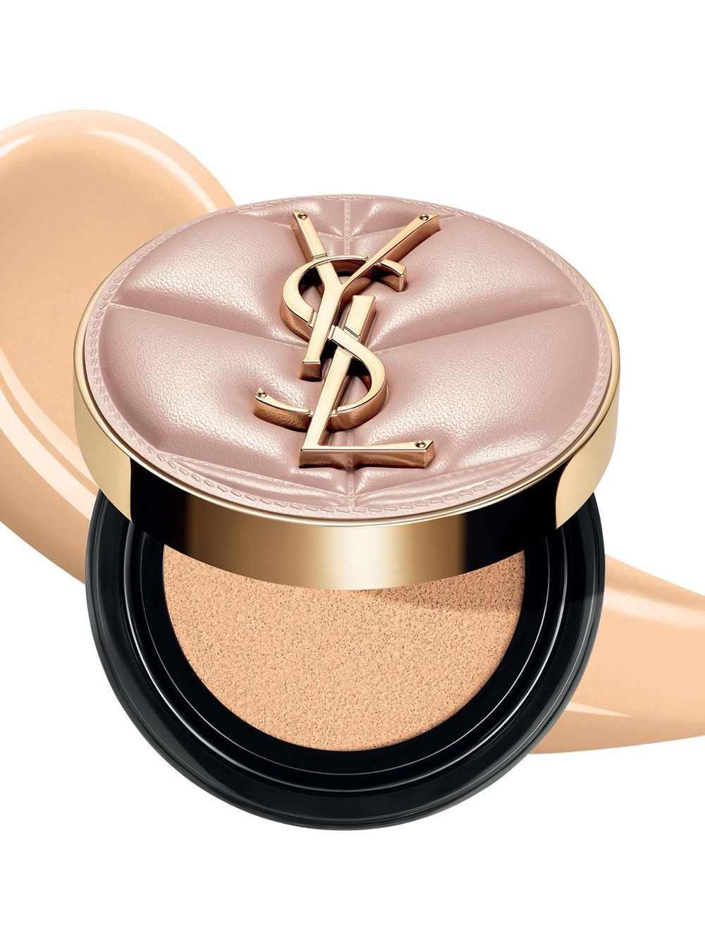 NIB YEAVS SAINT LAURENT $50 SKIN AFFAIR SOFT GLOW CUSION FOUNDATION. MC3